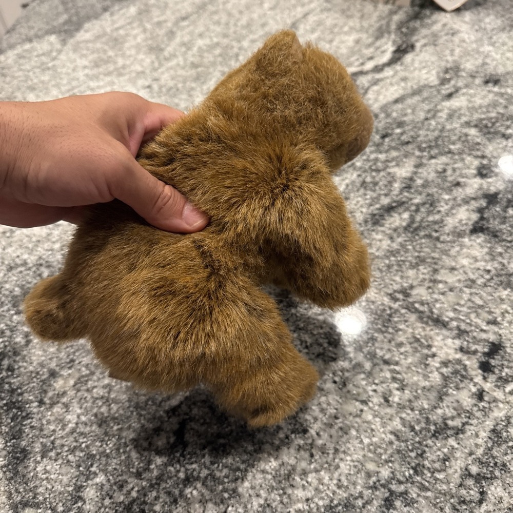 Ty Brown Teddy Bear 10" beanbag plush 1997 - Picture 14 of 14